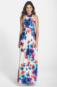 Long Flower Sundresses