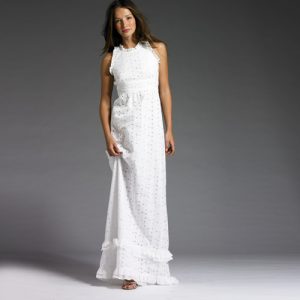 Long White Sundress