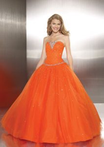 Orange Sundress Wedding