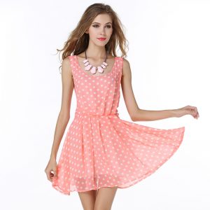 Pink Polka Dot Sundress