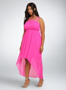 Pink Sundress Plus Size