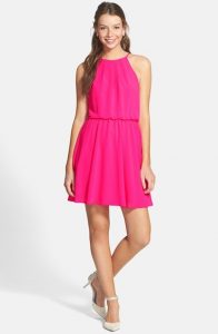 Pink Sundresses for Juniors