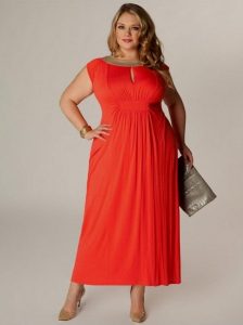 Plus Size Coral Sundress