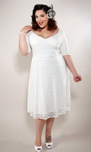 Plus Size White Sundress Pictures