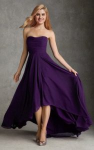 Purple Sundress Bridesmaid