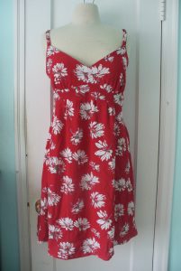 Red Floral Sundress