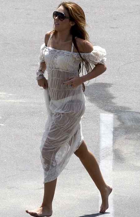 Women In See Through Sundresses