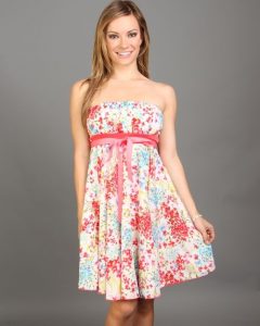 Strapless Sundress