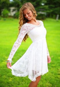 White Lace Sundresses