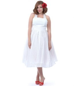 White Sundress Plus Size