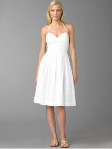 White Sundress Wedding