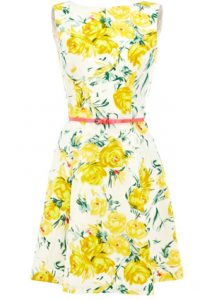 Yellow Floral Sundress