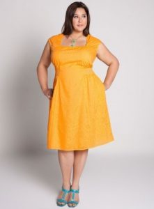 Yellow Sundress Plus Size