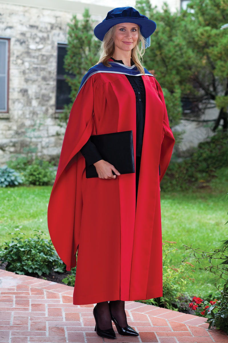 phd academic gown