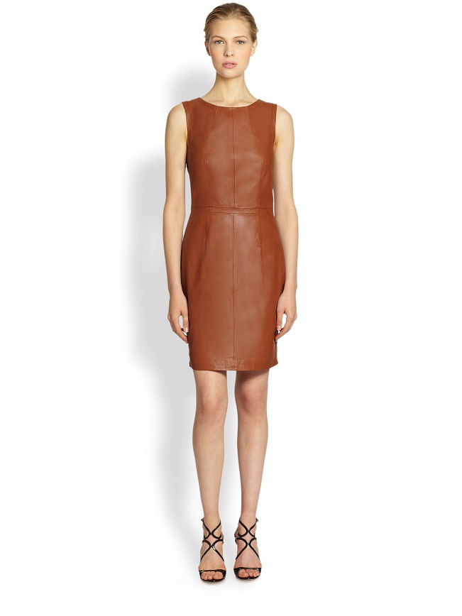 Leather Sheath Dress | DressedUpGirl.com