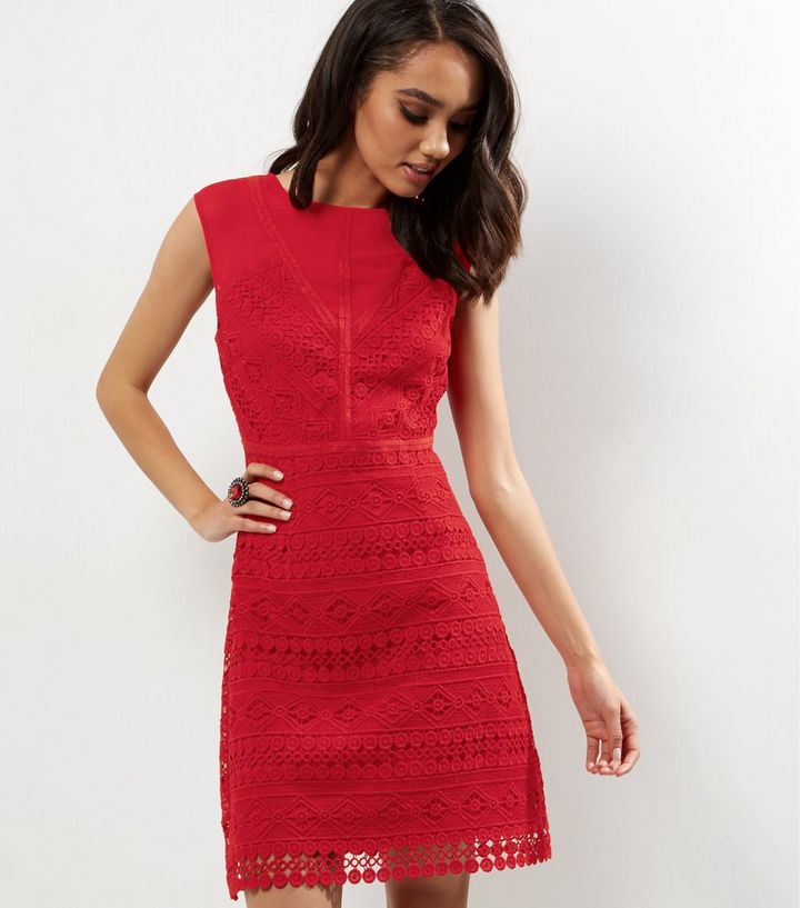 Red Shift Dress | DressedUpGirl.com