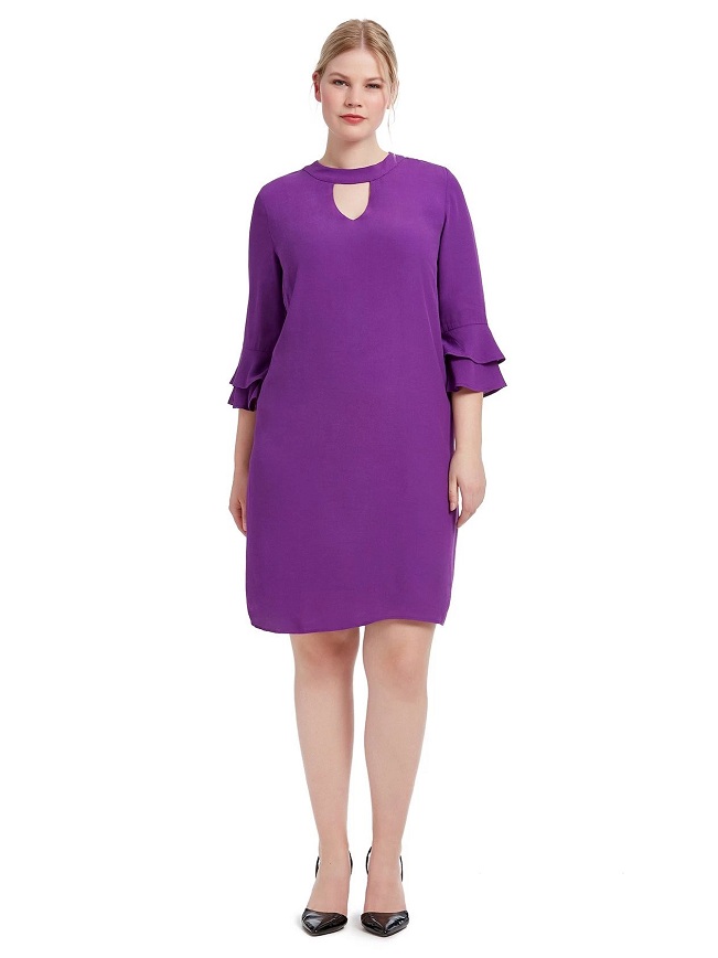 Purple Shift Dress | DressedUpGirl.com