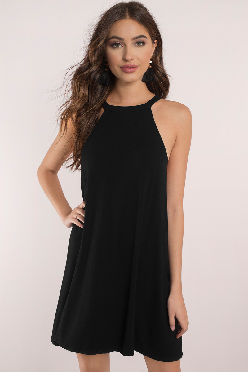 Halter Shift Dress | DressedUpGirl.com