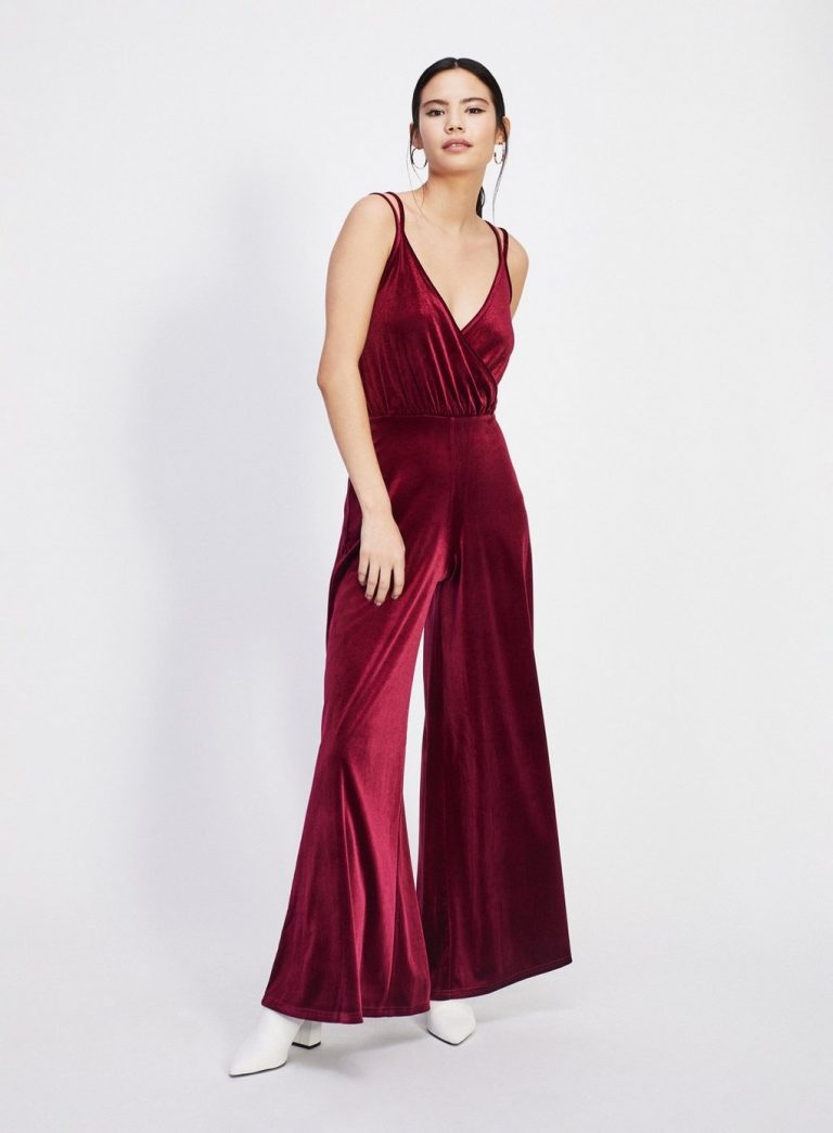 Burgundy Jumpsuit