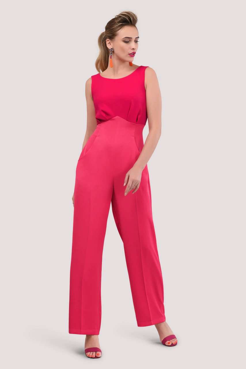 High Waisted Jumpsuit | DressedUpGirl.com