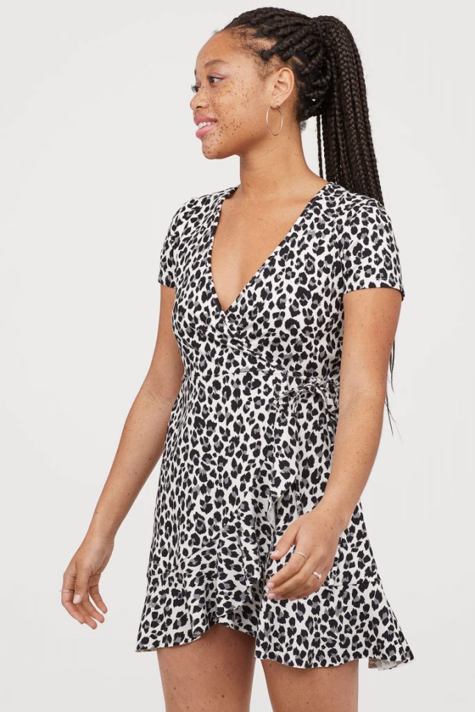 Leopard Wrap Dress | DressedUpGirl.com