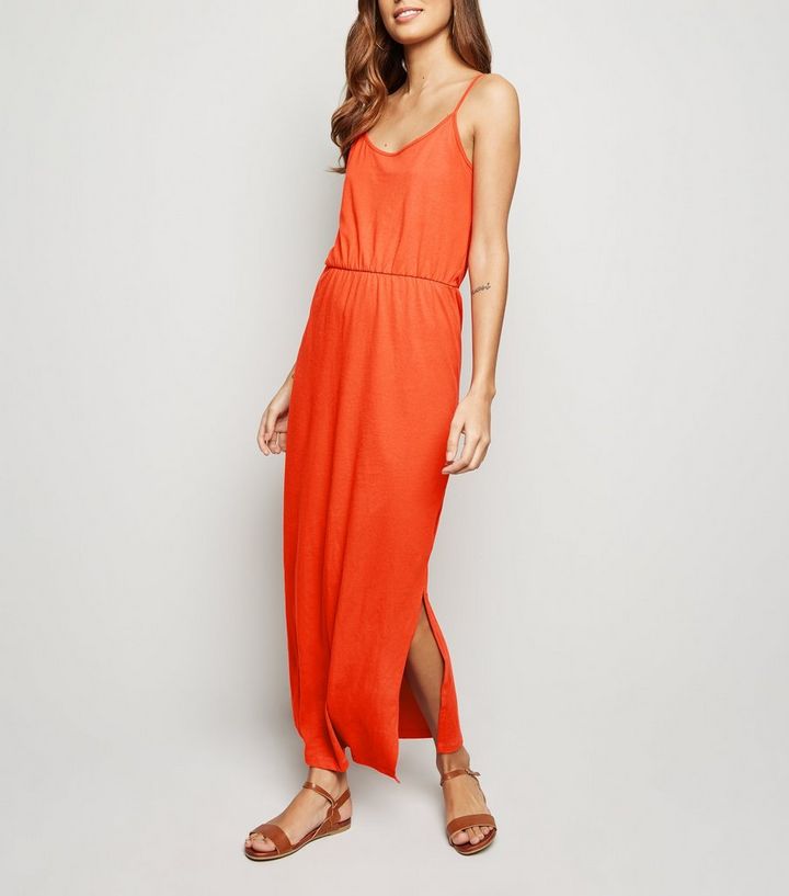 Orange Maxi Dress | DressedUpGirl.com