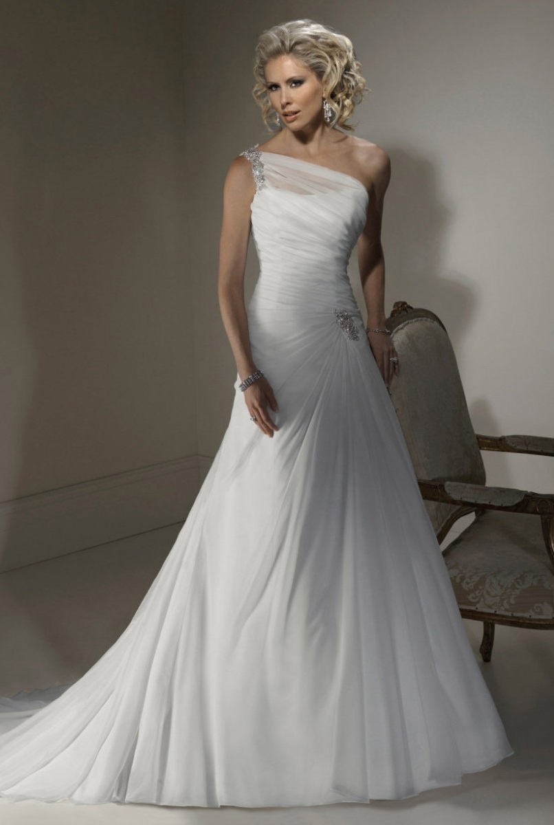  Wedding Dresses One Shoulder Style  Don t miss out 