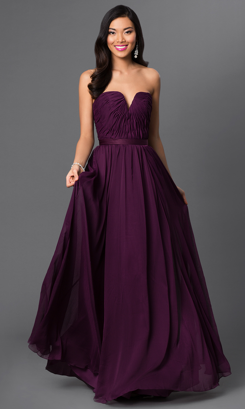 Dark Purple Prom Dresses 2024 - Bevvy Gweneth