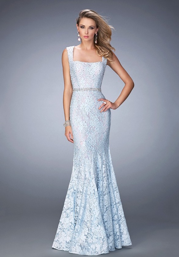 Fit and Flare Prom Dress | DressedUpGirl.com