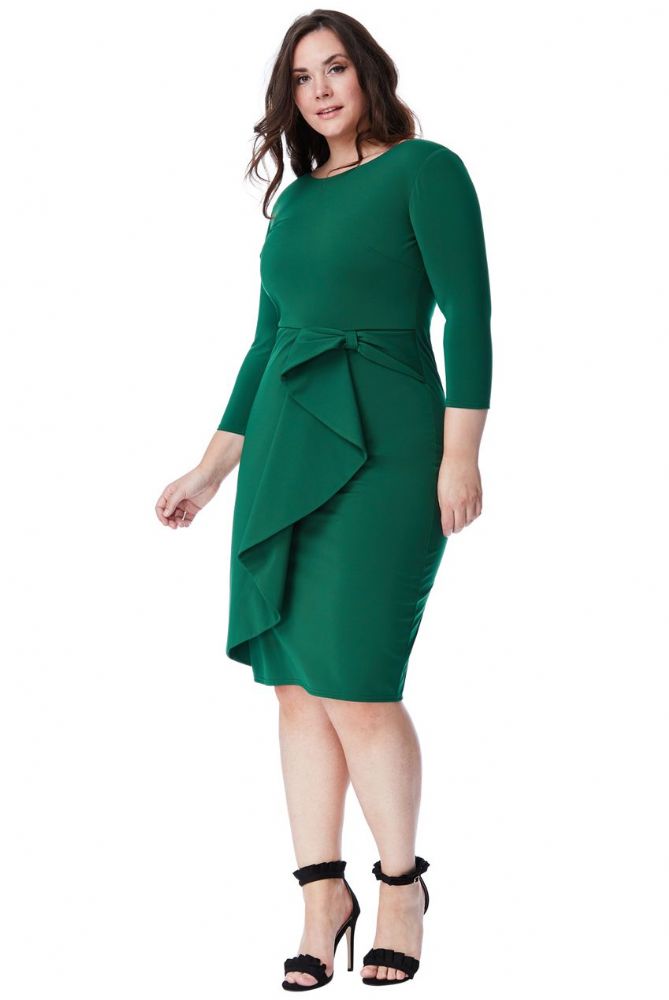 Green Midi Dress | DressedUpGirl.com