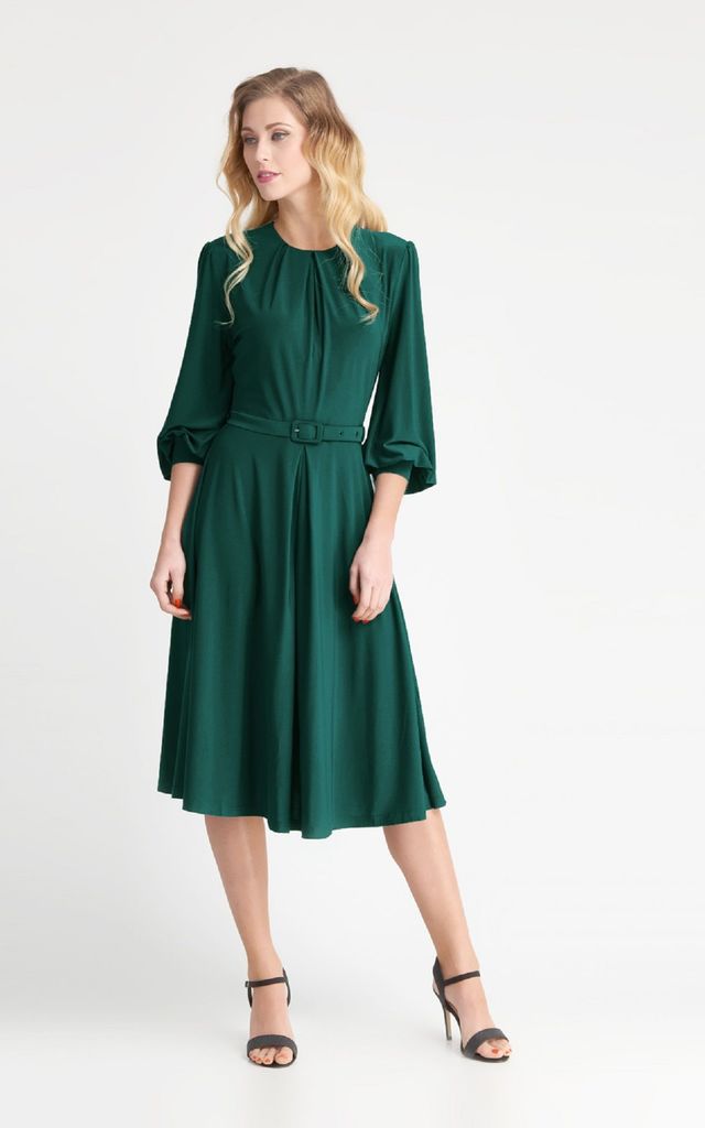 Green Midi Dress | DressedUpGirl.com