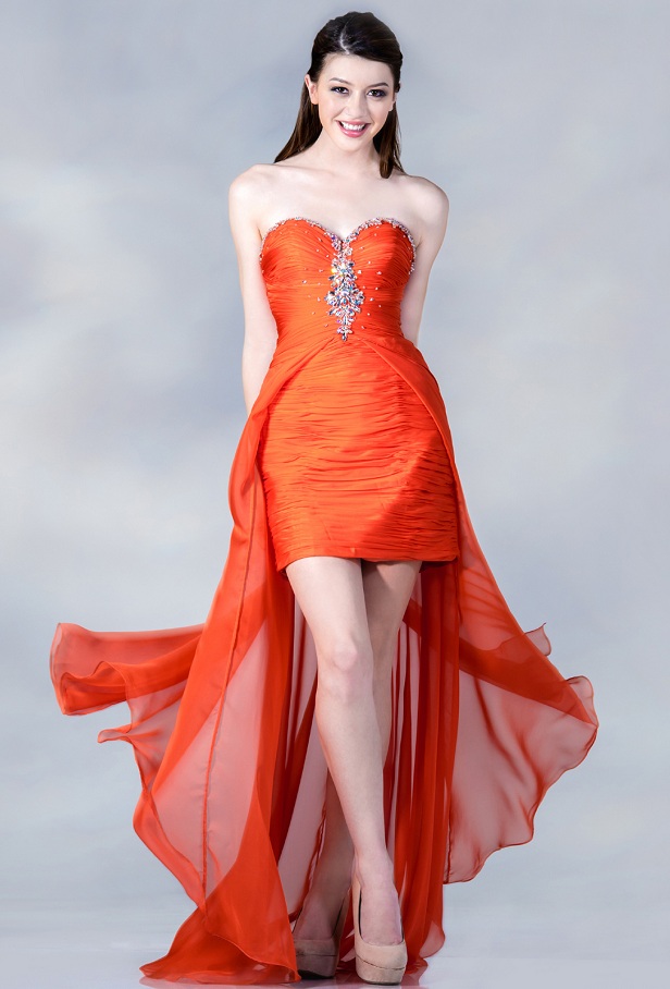 Orange Prom Dresses | DressedUpGirl.com