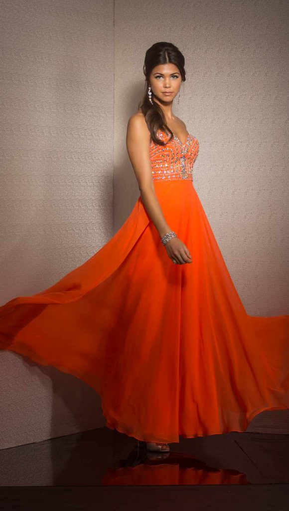 Orange Prom Dresses