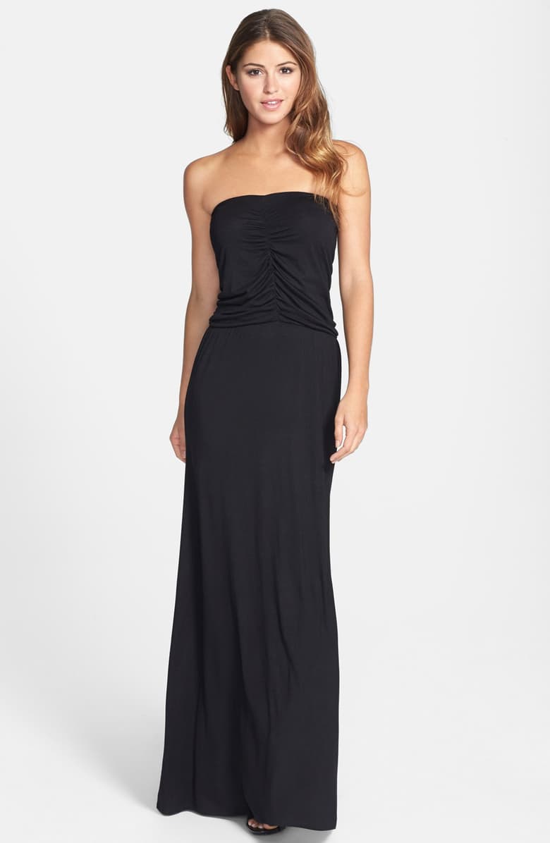 Strapless Maxi Dress | DressedUpGirl.com