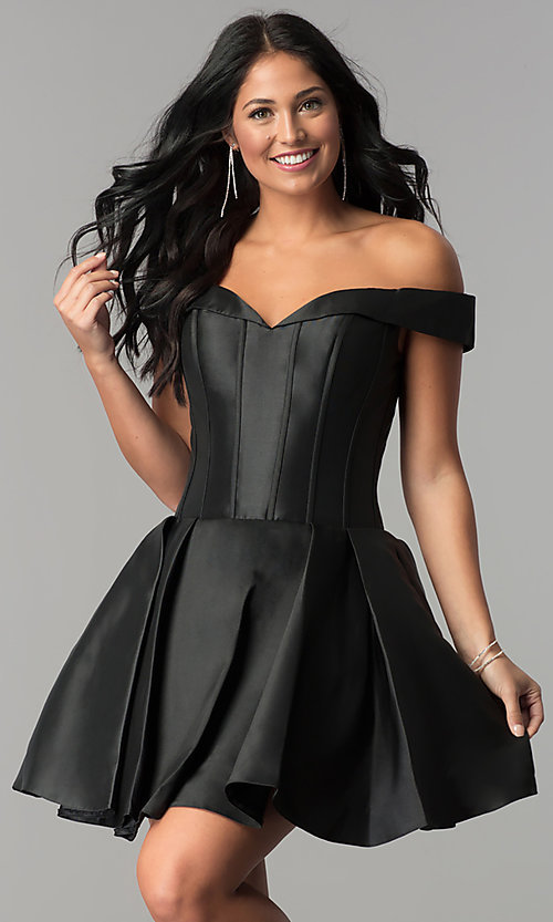 Fit and Flare Prom Dress | DressedUpGirl.com