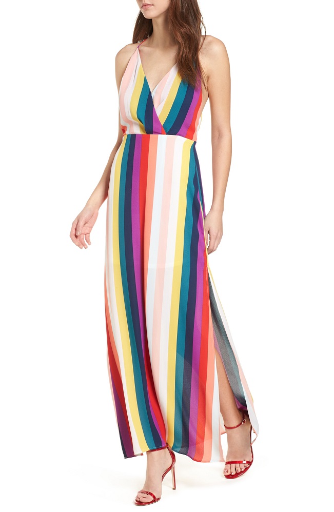 Rainbow Maxi Dress | DressedUpGirl.com