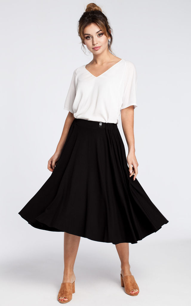 Knee Length Skirts | DressedUpGirl.com