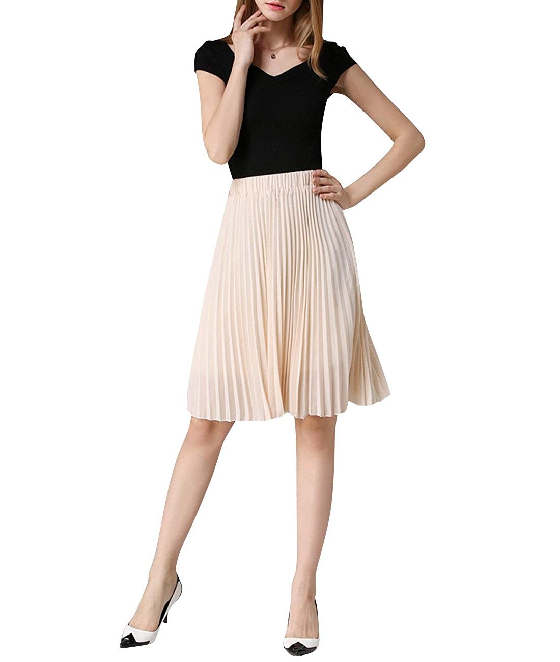 Knee Length Skirts | DressedUpGirl.com