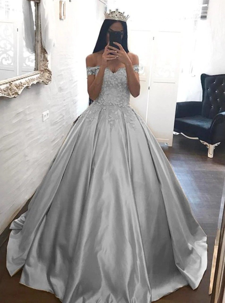 grey quince dress