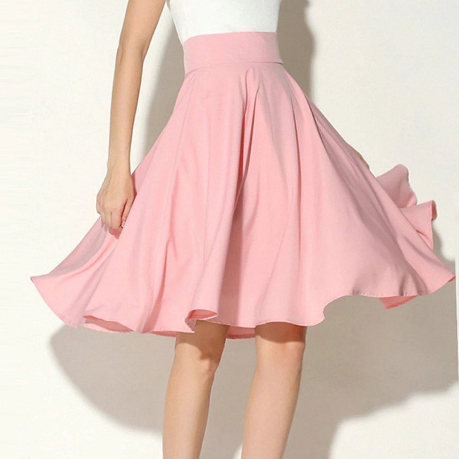 Knee Length Skirts | DressedUpGirl.com