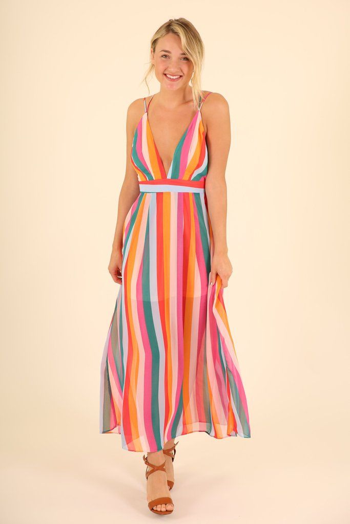 Rainbow Sundress | DressedUpGirl.com
