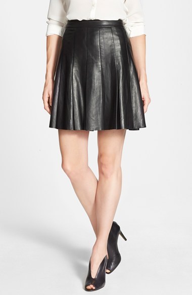 Leather Skirt | DressedUpGirl.com