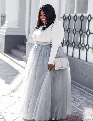 Floor Length Skirt | DressedUpGirl.com