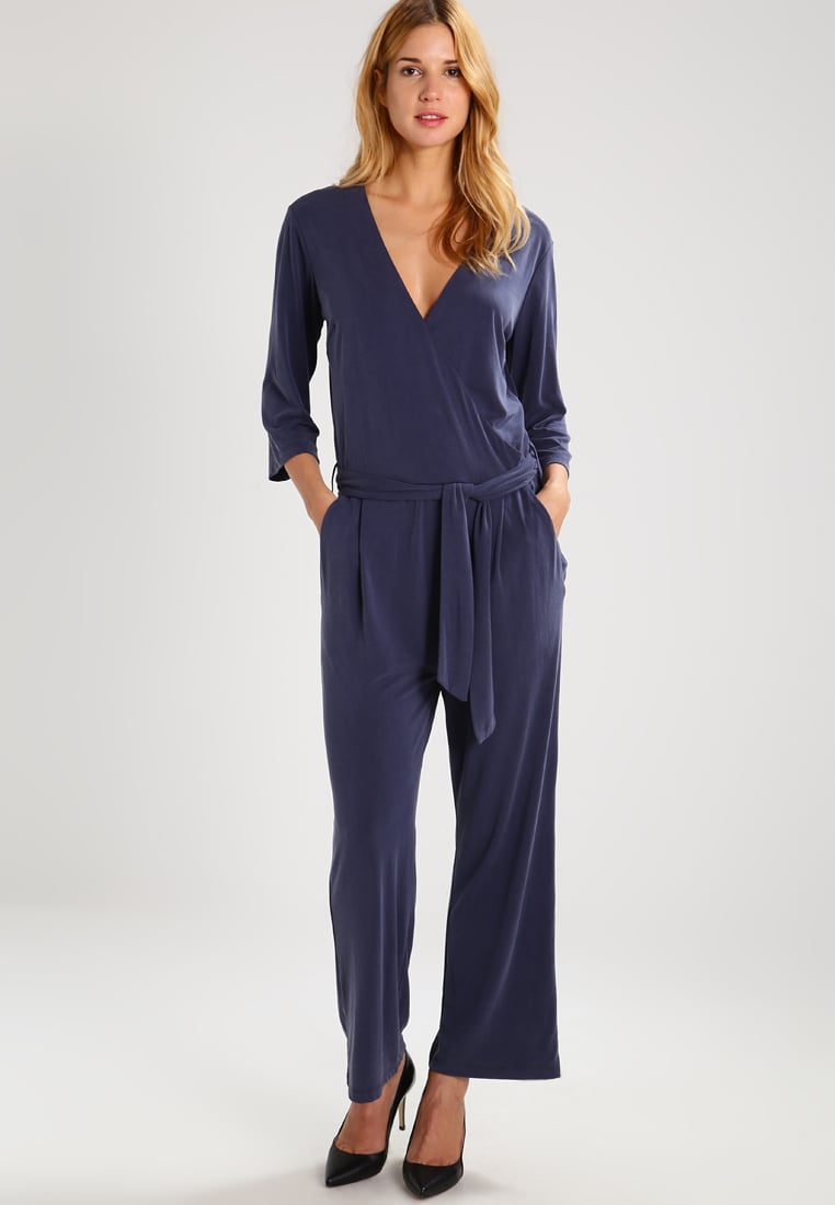 Suede Jumpsuit | DressedUpGirl.com