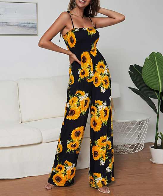 Sunflower Jumpsuit | DressedUpGirl.com