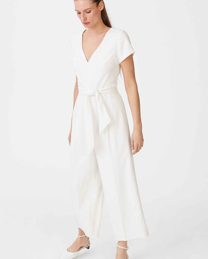 White Jumpsuit | DressedUpGirl.com