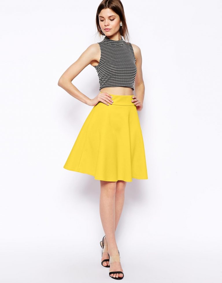 Knee Length Skirts | DressedUpGirl.com